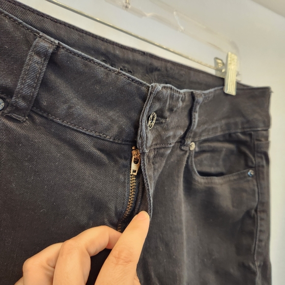 REFUGE Juniors Womens Black Onyx  Jeans Size 11 Skinny - Picture 5 of 8